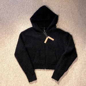Skims zip up knit hoodie ✨